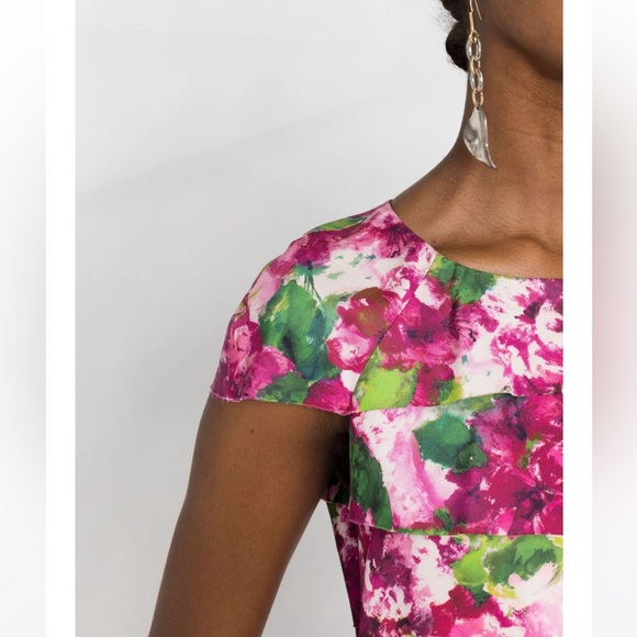 Oscar de la Renta Floral Silk Runway Dress - VIP owned♦️$8400 Retail♦️LAST CALL - Picture 7 of 8